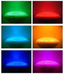 Vervangingslamp Par 56 LED 39 Watt RGB (kleur)