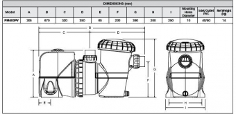 Davey Promaster VSD 400 Variable Speed Pool Pump